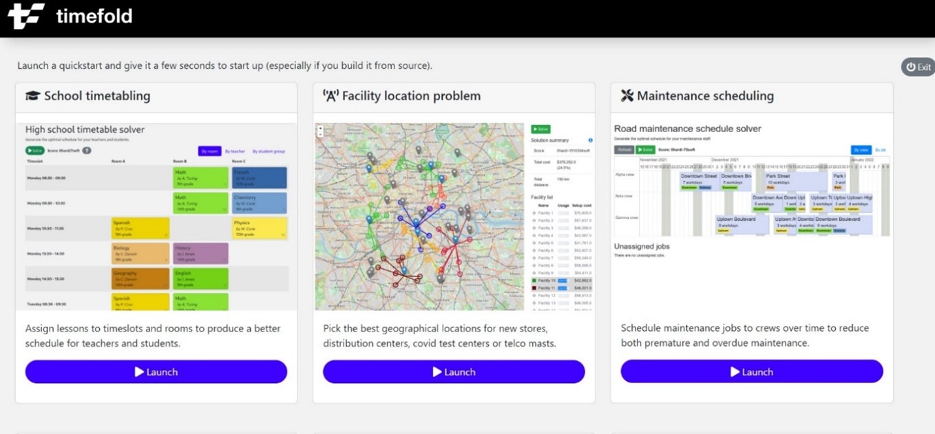 Timefold makes planning smart